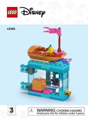 LEGO 43285 instructions page 1 – build guide