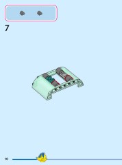 LEGO 43285 instructions page 10 – build guide