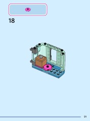 LEGO 43285 instructions page 21 – build guide