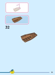 LEGO 43285 instructions page 35 – build guide