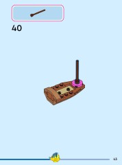 LEGO 43285 instructions page 43 – build guide