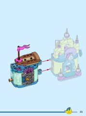 LEGO 43285 instructions page 55 – build guide