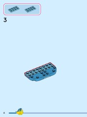 LEGO 43285 instructions page 6 – build guide