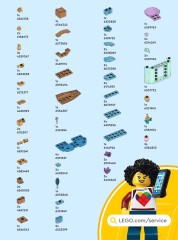 LEGO 43285 instructions page 63 – build guide