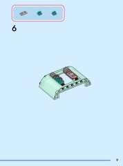 LEGO 43285 instructions page 9 – build guide