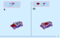 LEGO 43287 instructions page 11 – build guide