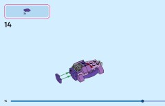 LEGO 43287 instructions page 14 – build guide