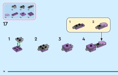 LEGO 43287 instructions page 16 – build guide