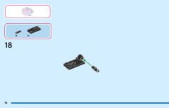 LEGO 43287 instructions page 18 – build guide