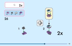 LEGO 43287 instructions page 23 – build guide