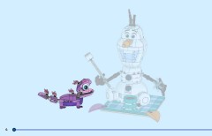 LEGO 43287 instructions page 4 – build guide