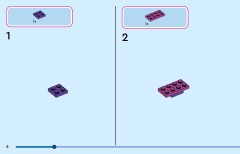LEGO 43287 instructions page 6 – build guide