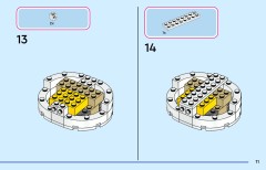 LEGO 43287 instructions page 11 – build guide