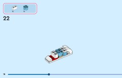 LEGO 43287 instructions page 18 – build guide