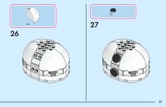 LEGO 43287 instructions page 21 – build guide