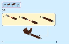 LEGO 43287 instructions page 38 – build guide
