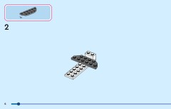 LEGO 43287 instructions page 4 – build guide