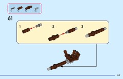 LEGO 43287 instructions page 43 – build guide