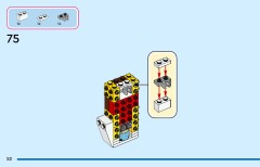 LEGO 43287 instructions page 52 – build guide