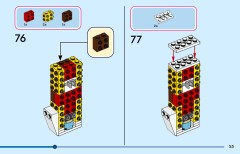 LEGO 43287 instructions page 53 – build guide