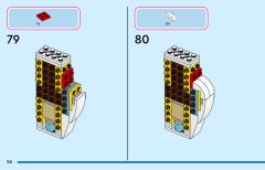 LEGO 43287 instructions page 56 – build guide