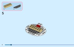 LEGO 43287 instructions page 6 – build guide