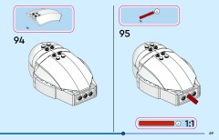 LEGO 43287 instructions page 69 – build guide