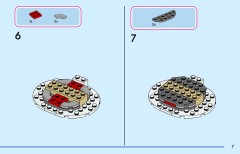 LEGO 43287 instructions page 7 – build guide
