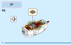 LEGO 43287 instructions page 70 – build guide