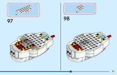 LEGO 43287 instructions page 71 – build guide