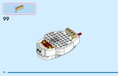 LEGO 43287 instructions page 72 – build guide