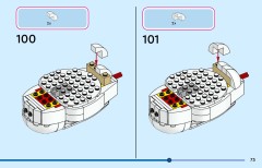 LEGO 43287 instructions page 73 – build guide