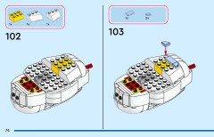 LEGO 43287 instructions page 74 – build guide