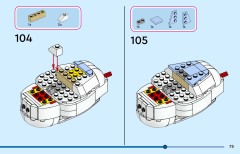 LEGO 43287 instructions page 75 – build guide