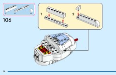 LEGO 43287 instructions page 76 – build guide