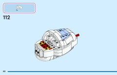 LEGO 43287 instructions page 80 – build guide