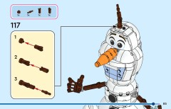 LEGO 43287 instructions page 85 – build guide