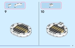 LEGO 43287 instructions page 9 – build guide
