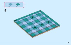 LEGO 43287 instructions page 11 – build guide