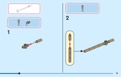 LEGO 43287 instructions page 13 – build guide
