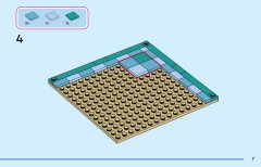 LEGO 43287 instructions page 7 – build guide