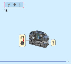 LEGO 43288 instructions page 15 – build guide