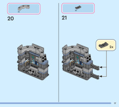 LEGO 43288 instructions page 17 – build guide