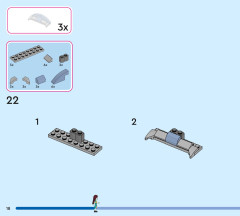 LEGO 43288 instructions page 18 – build guide
