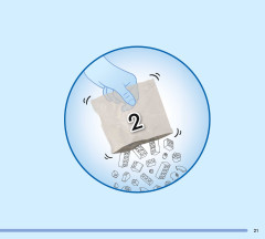 LEGO 43288 instructions page 21 – build guide