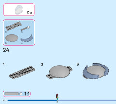 LEGO 43288 instructions page 22 – build guide