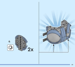 LEGO 43288 instructions page 23 – build guide