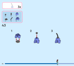 LEGO 43288 instructions page 34 – build guide