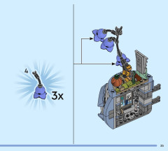LEGO 43288 instructions page 35 – build guide