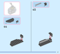 LEGO 43288 instructions page 37 – build guide